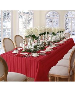 Elrene Denley Stripe 60x 84 Tablecloth -VilleroyBoch shop 10020992 fpx