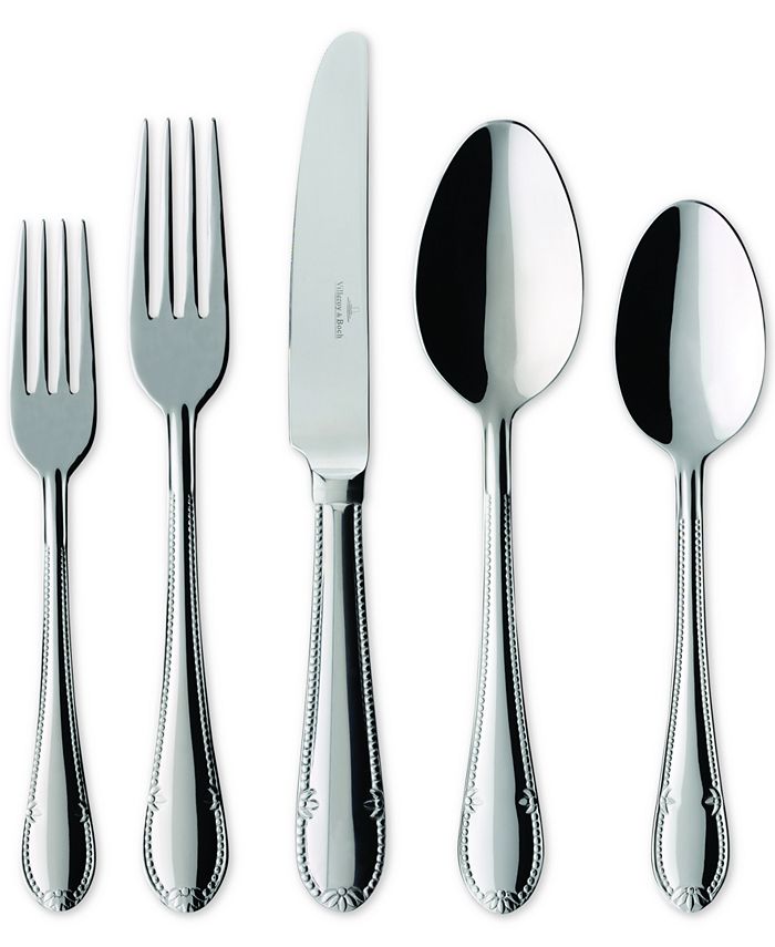 Villeroy & Boch Mademoiselle 20-Pc. Flatware Set, Service For 4 3 Villeroy & Boch Mademoiselle 20-Pc. Flatware Set, Service For 4