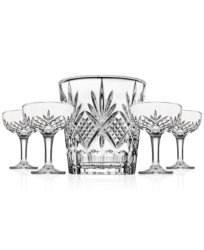 Dublin 5-Pc. Champagne Set Godinger Dublin 5-Pc. Champagne Set -VilleroyBoch shop