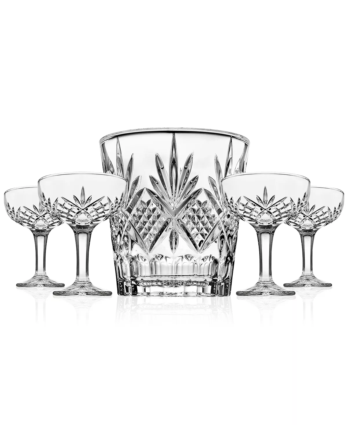 Godinger Dublin 5-Pc. Champagne Set