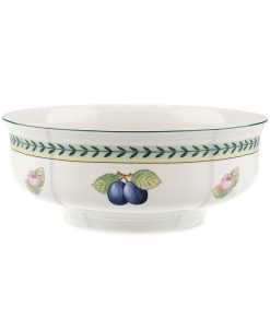 Villeroy & Boch 9.75 French Garden Round Vegetable Bowl, Premium Porcelain