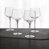 Hotel Collection Set Of 4 Black-Cased Stem Wine Glasses, Created For Macy's