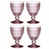 Villeroy & Boch Ston Rose Claret, Set Of 4 -VilleroyBoch shop 10700542 fpx