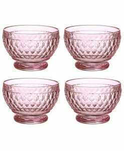 Villeroy & Boch Ston Rose Individual Bowl, Set Of 4