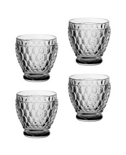 Villeroy & Boch Ston Smoke Shot Glasses, Set Of 4
