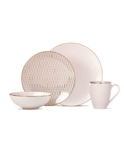 Lenox Trianna 4-Pc. Place Setting With Gold Salad Plate -VilleroyBoch shop 10892935 fpx