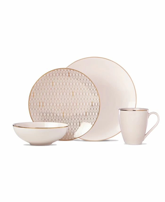 Lenox Trianna 4-Pc. Place Setting With Gold Salad Plate - Image 4