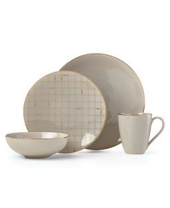 Lenox Trianna 4-Pc. Place Setting With Gold Salad Plate -VilleroyBoch shop 10892936 fpx