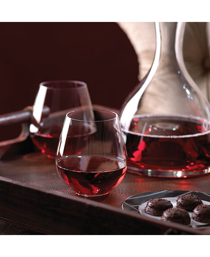 Stemware, Tuscany Classics Stemless Red, Set Of 4 Lenox Stemware, Tuscany Classics Stemless Red, Set Of 4 -VilleroyBoch shop