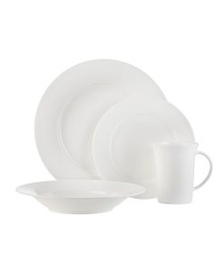 Godinger Merrick Bone China 16-PC Dinnerware Set, Service For 4