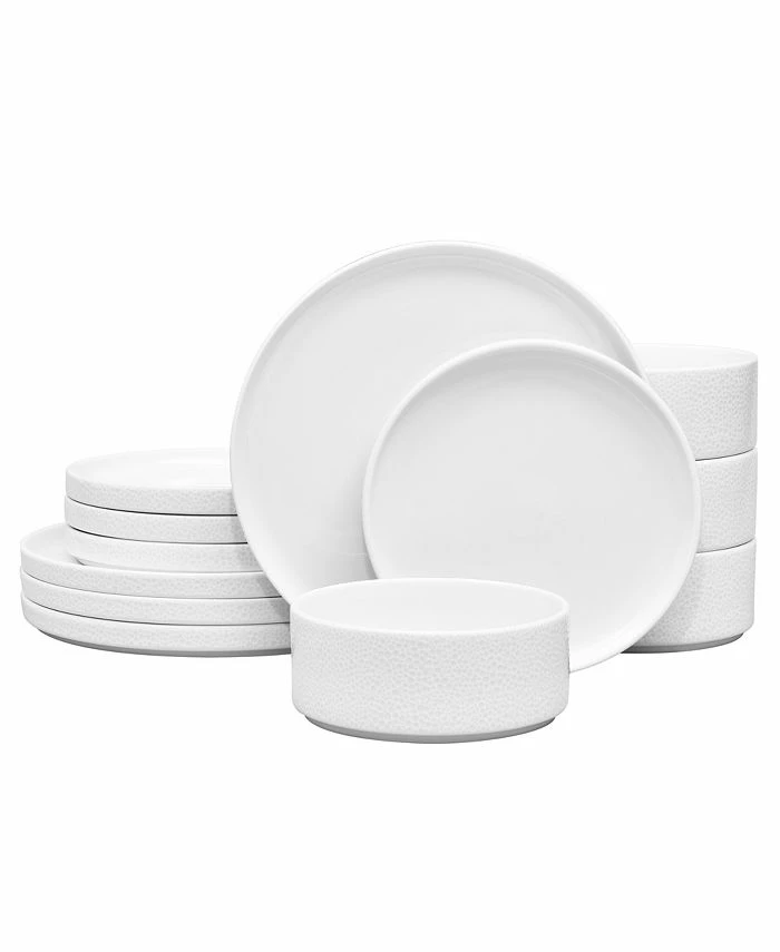 Noritake Colortex Stone 12-Pc. Dinnerware Set, Service For 4 - Image 4