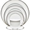Noritake Rochester Platinum 5 Piece Place Setting -VilleroyBoch shop 11550964 fpx