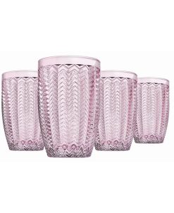 Godinger Carson Modern Vintage Highball Glasses, Set Of Four