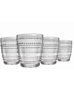 Godinger Mars Modern Vintage Double Old Fashioned Glasses, Set Of Four