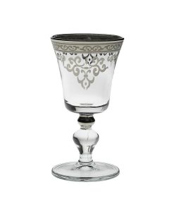 Classic Touch Set Of 6 Liquor Glasses With Design
