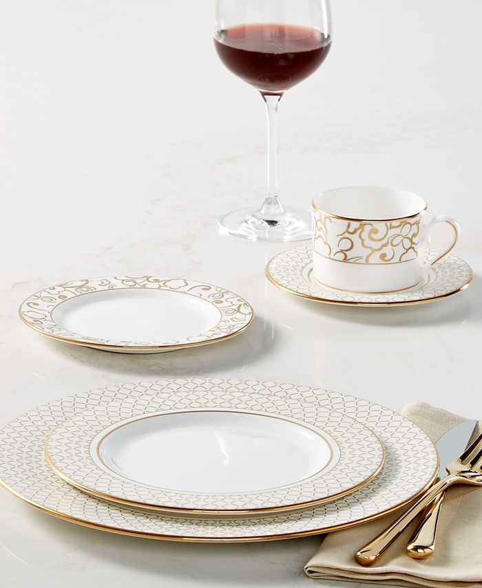 Venetian Lace Gold Dinnerware Collection Lenox Venetian Lace Gold Dinnerware Collection -VilleroyBoch shop