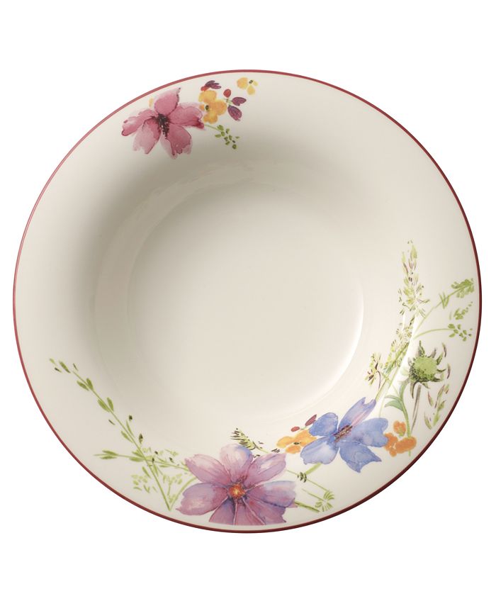 Dinnerware, Mariefleur Rim Soup Bowl Villeroy & Boch Dinnerware, Mariefleur Rim Soup Bowl -VilleroyBoch shop
