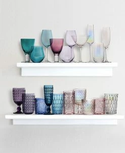 Godinger Modern Vintage Colored Glass Collection