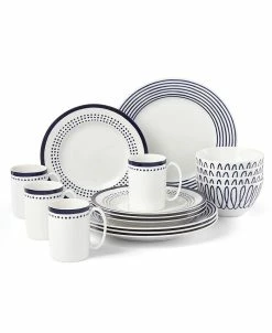 Kate Spade New York Charlotte Street East 16-PC Dinnerware Set, Service For 4