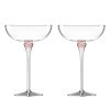 Kate Spade New York Rosy Glow Champagne Saucer Pair 1 Kate Spade New York Rosy Glow Champagne Saucer Pair -VilleroyBoch shop 12299741 fpx