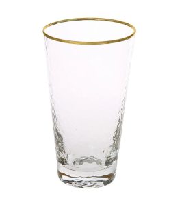 Classic Touch Set Of 6 Tumblers With Simple Design