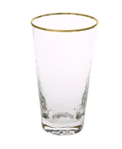 Classic Touch Set Of 6 Tumblers With Simple Design