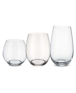 Villeroy & Boch Entrée Stemless Wine 12 Piece Set