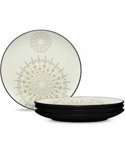 Noritake Colorwave Graphite Holiday Plates - Set Of 4