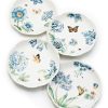 Lenox Set Of 4 Butterfly Meadow Blue Assorted Dessert Plates 2 Lenox Set Of 4 Butterfly Meadow Blue Assorted Dessert Plates -VilleroyBoch shop 1258076 fpx