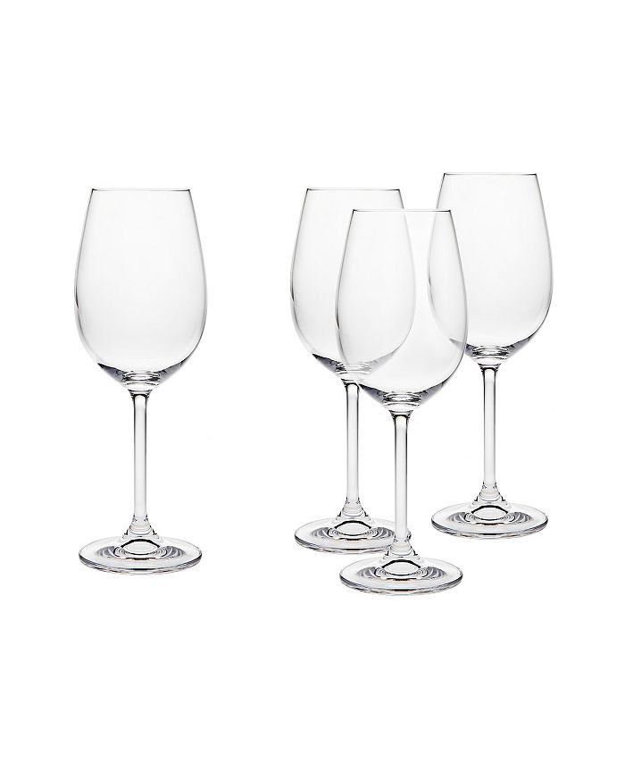 Godinger Meredian Wine Glass - Set Of 4 3 Godinger Meredian Wine Glass - Set Of 4
