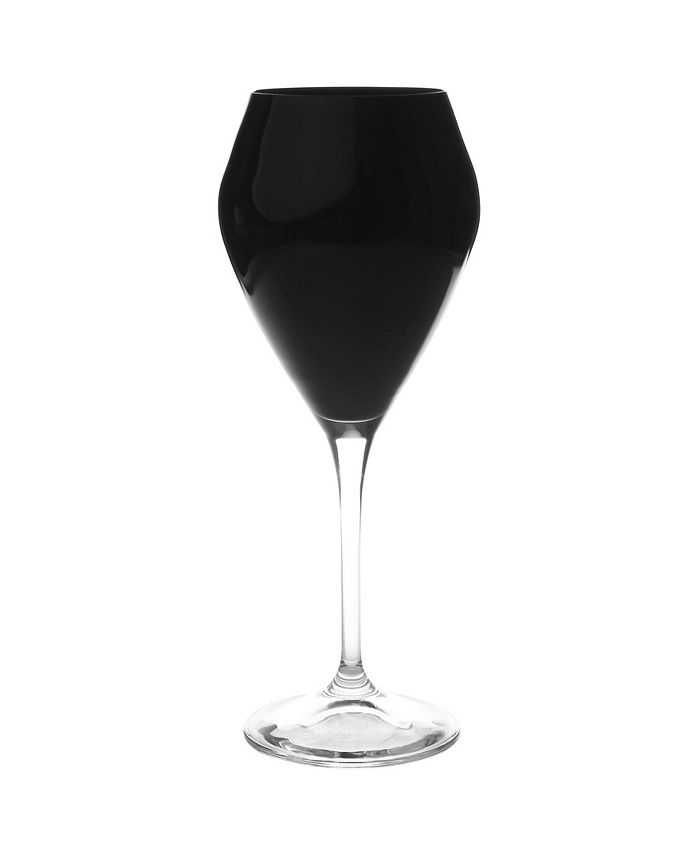 Set Of 6 Water Glasses With Clear Stem Classic Touch Set Of 6 Water Glasses With Clear Stem -VilleroyBoch shop