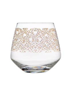 Godinger Ceska Allegra Gold Tumblers - Set Of 4