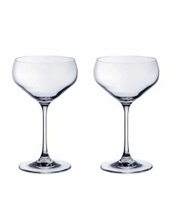 Villeroy & Boch Purismo Bar Champagne Coup: Set Of 2