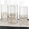 Hotel Collection Gold Decal Highball Glasses, Set Of 4, Created For Macy's -VilleroyBoch shop 13288464 fpx