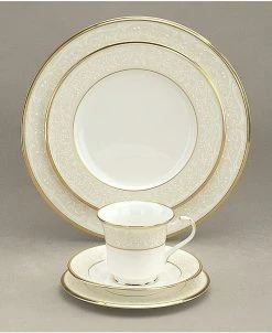 Noritake White Palace 5-Piece Place Setting