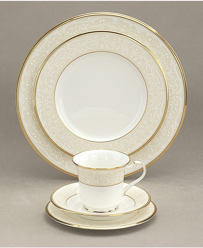 Noritake White Palace 5-Piece Place Setting 3 Noritake White Palace 5-Piece Place Setting