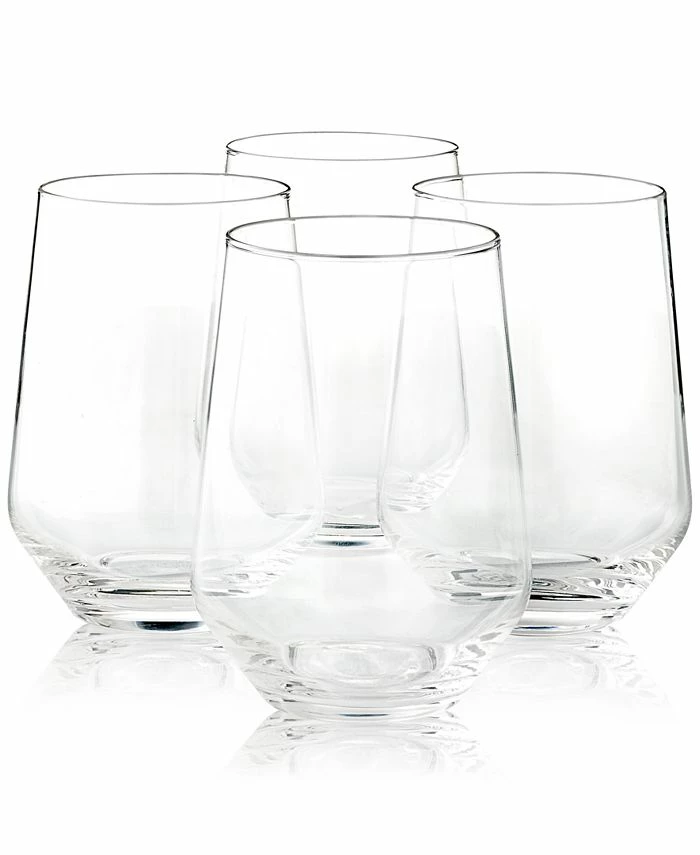 Hotel Collection Stemless Wine Glasses, Set Of 4, Created For Macy's
