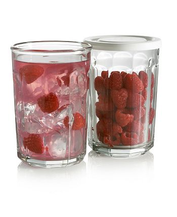 Working Glass Cooler + White Storage Lids - Set Of 4 Luminarc Working Glass Cooler + White Storage Lids - Set Of 4 -VilleroyBoch shop