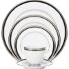 Noritake Dinnerware, Austin Platinum 5 Piece Place Setting -VilleroyBoch shop 1357336 fpx