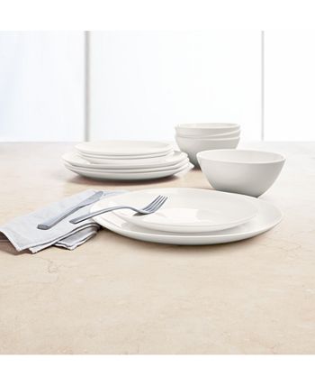 upe 12-Pc. Bone China Dinnerware Set, Service For 4, Created For Macy's Hotel Collection Upe 12-Pc. Bone China Dinnerware Set, Service For 4, Created For Macy's -VilleroyBoch shop