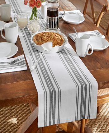 Elrene Farmhouse Living Homestead Stripe Table Runner 4 Elrene Farmhouse Living Homestead Stripe Table Runner - Image 2