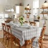 Elrene Farmhouse Living Buffalo Check 60x 84 Tablecloth