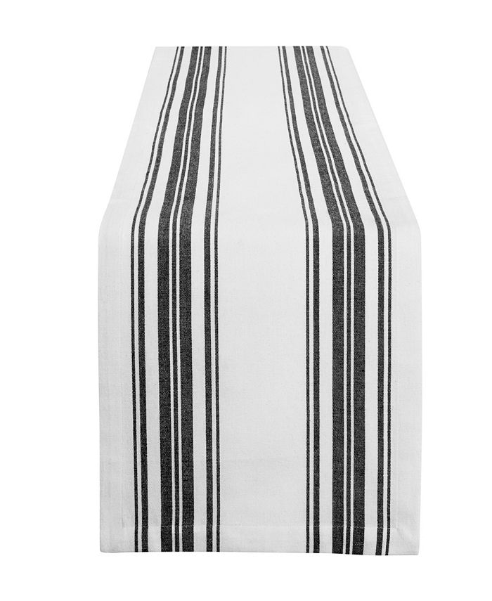 Elrene Farmhouse Living Homestead Stripe Table Runner 3 Elrene Farmhouse Living Homestead Stripe Table Runner