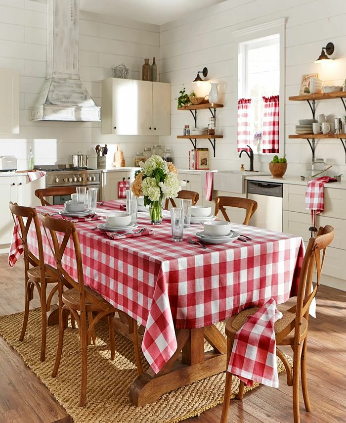 Elrene Farmhouse Living Buffalo Check 60x 84 Tablecloth - Image 4