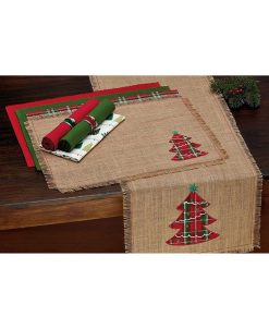 Design Imports Embroidered Tree Burlap Table Runner -VilleroyBoch shop 14449111 fpx