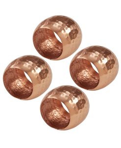 Saro Lifestyle Dinner Napkin Ring With Moscow Mule Design, Set Of 4 6 Saro Lifestyle Dinner Napkin Ring With Moscow Mule Design, Set Of 4 -VilleroyBoch shop 14728525 fpx