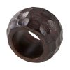 Saro Lifestyle Mango Wood Napkin Ring With Chunky Design, Set Of 4 -VilleroyBoch shop 14728540 fpx