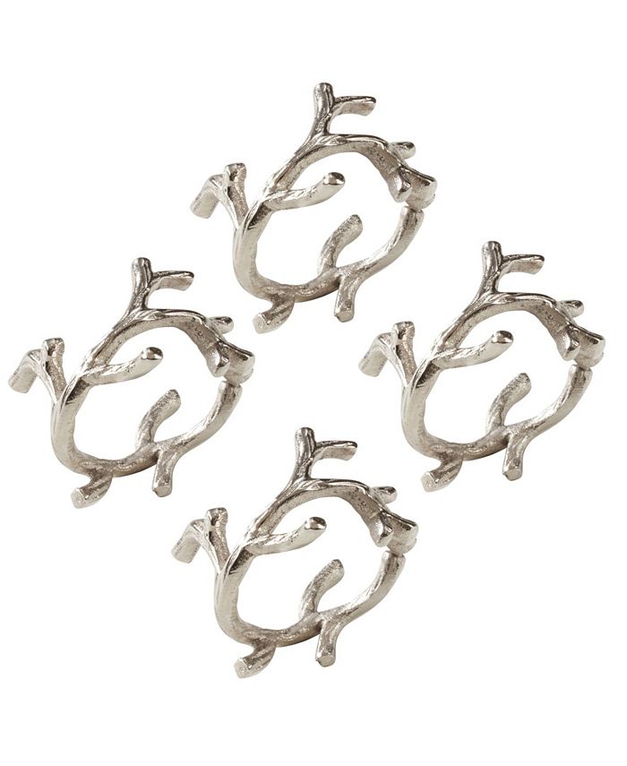 Design Dinner Napkin Ring, Set Of 4 Saro Lifestyle Design Dinner Napkin Ring, Set Of 4 -VilleroyBoch shop