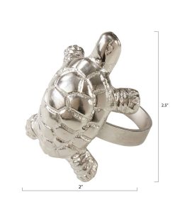 Saro Lifestyle Turtle Dinner Napkin Ring, Set Of 4 5 Saro Lifestyle Turtle Dinner Napkin Ring, Set Of 4 -VilleroyBoch shop 14728576 fpx
