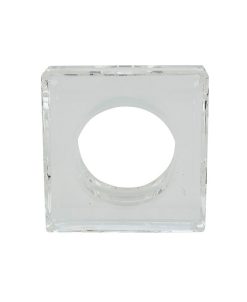 Saro Lifestyle Glass Crystal Doubled Block Napkin Ring, Set Of 4 5 Saro Lifestyle Glass Crystal Doubled Block Napkin Ring, Set Of 4 -VilleroyBoch shop 14728810 fpx